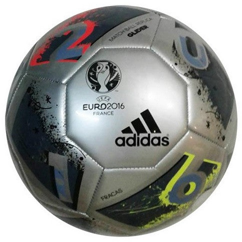 adidas Euro16 Glider - Silver Metallic/Night Metallic/Silver Metallic Balls Silvmt/Ngtmet/Msilve/Dkgrey 3 - Third Coast Soccer