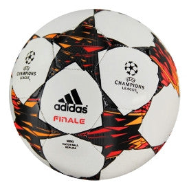adidas Finale 14 Mini Ball - White/Solar Blue/Solar Gold Balls   - Third Coast Soccer