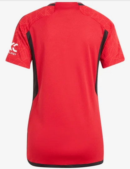 adidas Women's Manchester United Home Jersey 23/24 Club Replica   - Third Coast Soccer