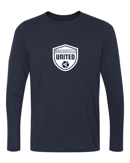 Madisonville United Long-Sleeve T-Shirt Madisonville United Spiritwear Mens 2Xl Navy - Third Coast Soccer