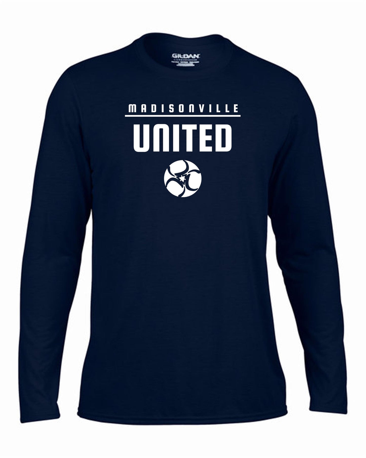 Madisonville United Long-Sleeve T-Shirt Madisonville United Spiritwear   - Third Coast Soccer