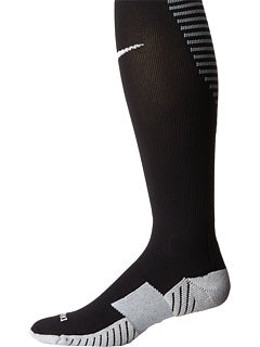 Nike Team MatchFit OTC Sock Socks Black/Cool Grey Medium (8-10, 9-11, Etc.) - Third Coast Soccer