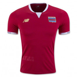 New Balance Costa Rica Commemorative Home Jersey 2016 International Replica Red Mens Large - Third Coast Soccer
