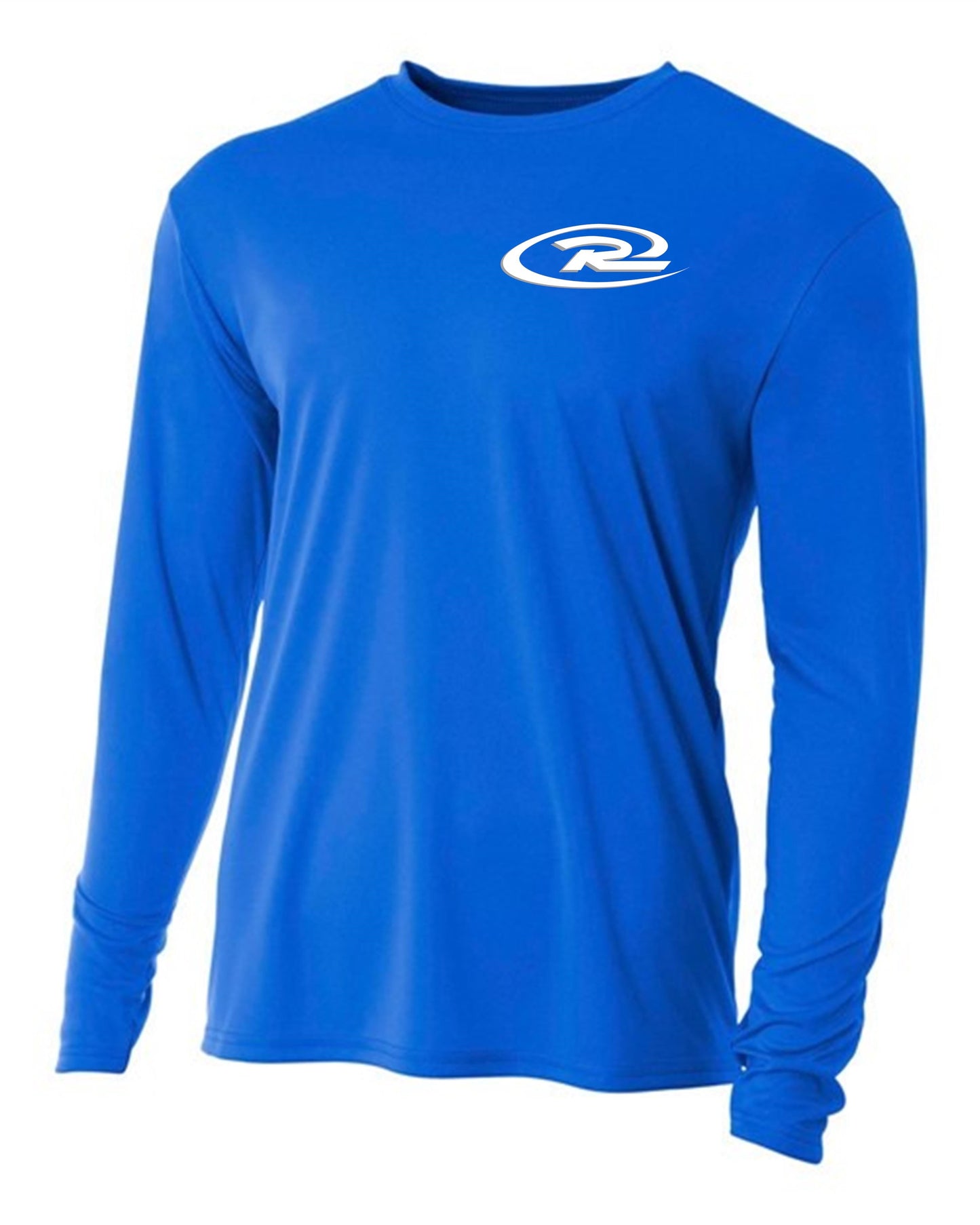 A4 Cajun Rush Alexandria LS Practice Tee Cajun Soccer Club Royal Youth Extra Large - Third Coast Soccer