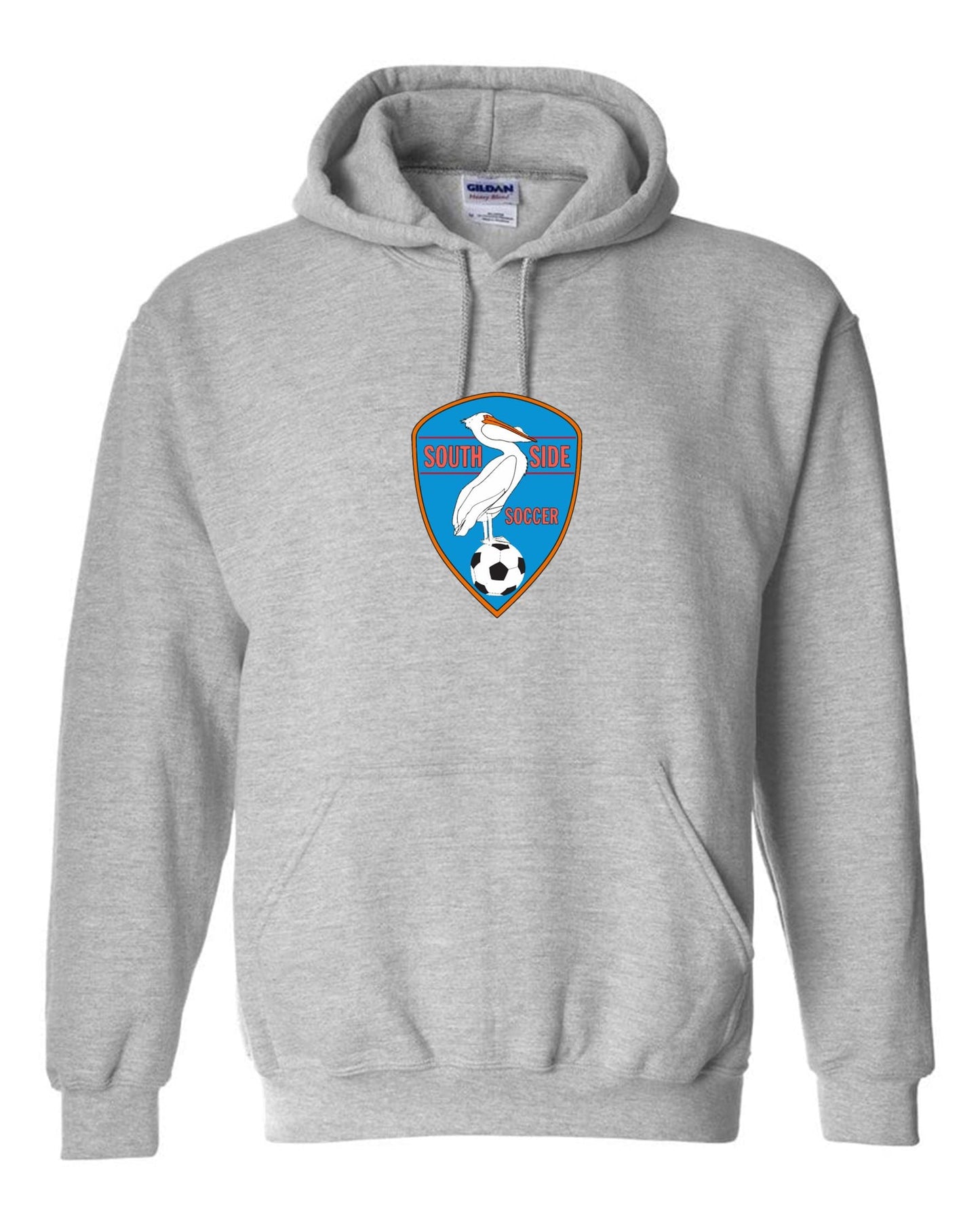 Southside Hooded Sweatshirt - Black, Grey or Orange SYS Spiritwear Black Youth Small - Third Coast Soccer