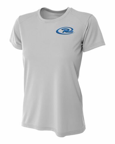 A4 Cajun Rush Alexandria SS Practice Tee Cajun Soccer Club Royal Womens Small - Third Coast Soccer