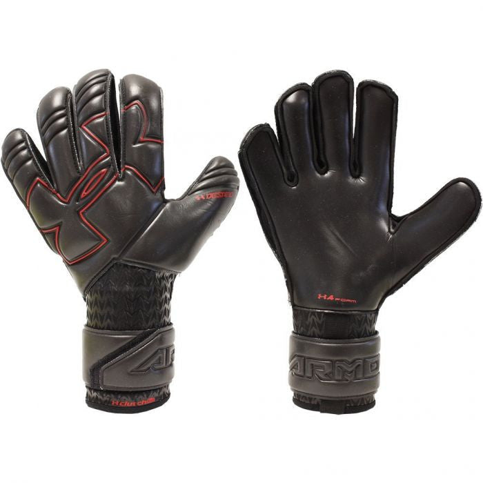 Under Armour Desafio Pro Goalkeeper Glove - Black/White Gloves Black/Mgo/Black 11 - Third Coast Soccer