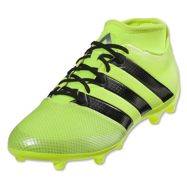 adidas Ace 16.3 Primemesh FG - Solar Yellow/Black Mens Firm Ground Mens 12 Solar Yellow/Black/Silver Meta - Third Coast Soccer