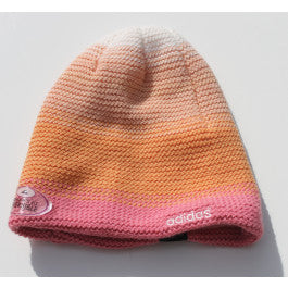 adidas Multicolor Reversible Beanie - Pink/Orange/Tan Hats   - Third Coast Soccer