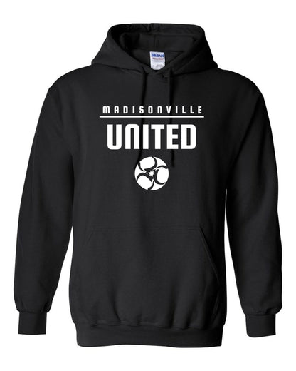 Madidsonville United Hoody - Black, Grey, Navy or White Madisonville United Spiritwear   - Third Coast Soccer