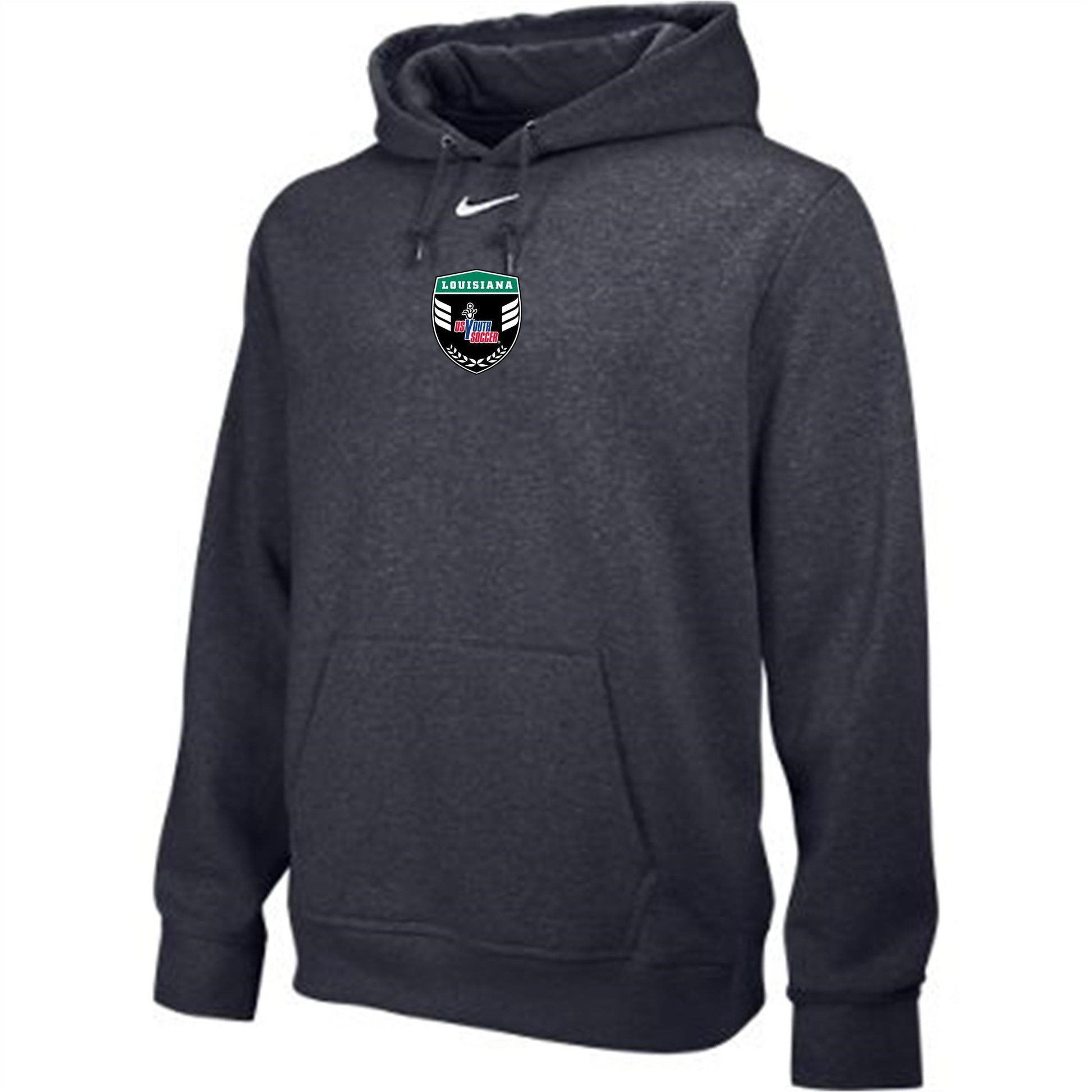 Nike LSA ODP Youth Club Fleece Hoodie Louisiana ODP Red/White Youth Xlarge - Third Coast Soccer