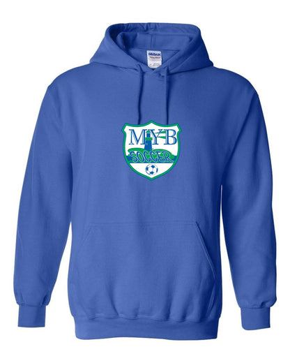 MYB Hooded Sweatshirt - Grey or Royal MYB Spiritwear Youth Medium Sport Grey - Third Coast Soccer