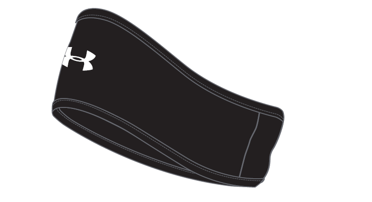 Under Armour Storm Fleece Headband Player Accessories Black  - Third Coast Soccer