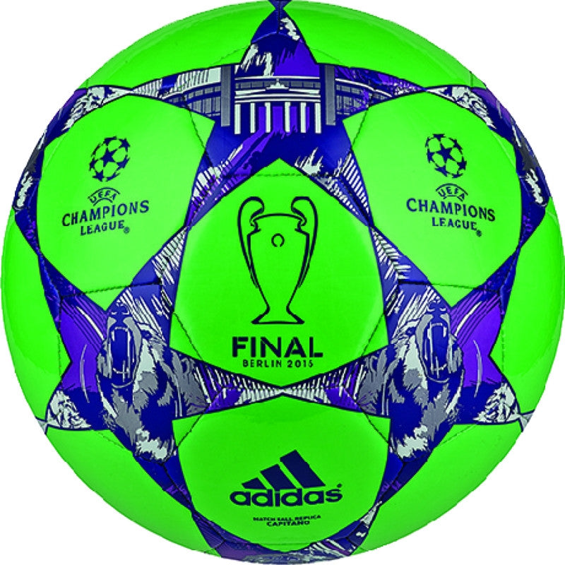 adidas Finale Berlin Capitano Ball - Flash Green/Night Flash/Flash Pink Balls 4 Flashgreen/Nightflash/Flashpin - Third Coast Soccer