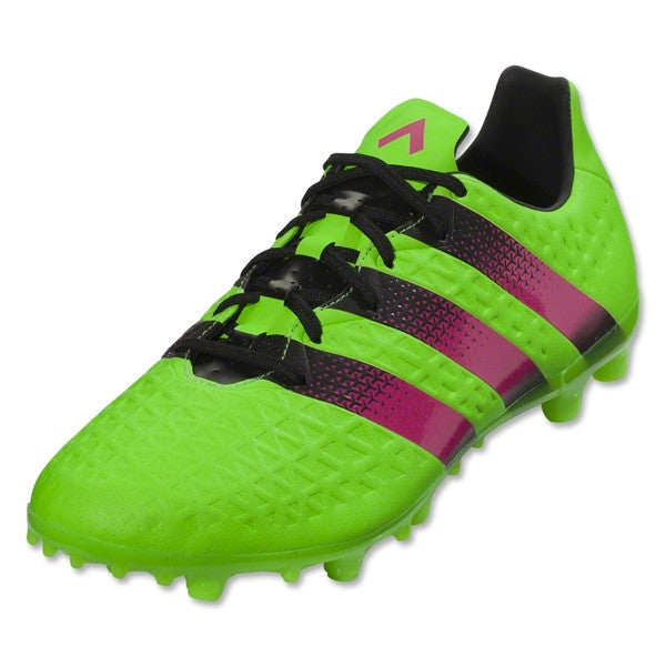adidas Ace 16.3 FG/AG - Solar Green/Shock Pink/Black Mens Firm Ground 8 Solargreen/Shockpink/Black - Third Coast Soccer
