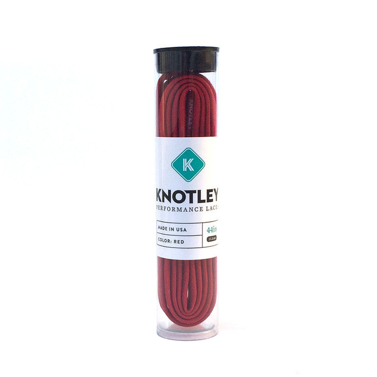 Knotley Heritage Laces Footwear Accessories Red 52 Inches - Third Coast Soccer