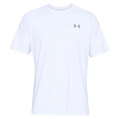 Under Armour Men's Tech 2.0 Tee T-Shirts White/Overcast Grey Mens Small - Third Coast Soccer