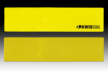 KwikGoal Flat Rectangle Markers Coaching Accessories Yellow - Third Coast Soccer