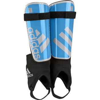 adidas Ghost Youth Shinguards - Shock Blue/Semi Solar Slime Youth Shinguards Youth Medium Shockblue/Semisolarslime - Third Coast Soccer