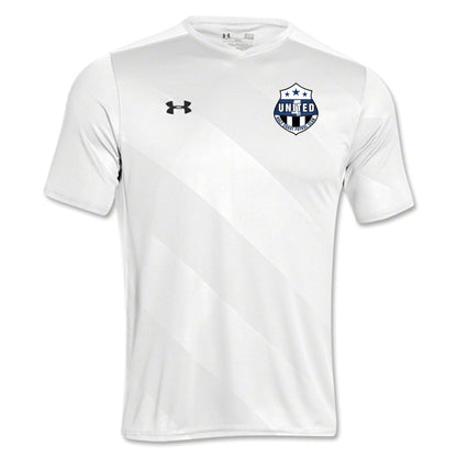 Under Armour GCU Fixture Jersey - White Gulf Coast United White/White Mens Medium - Third Coast Soccer