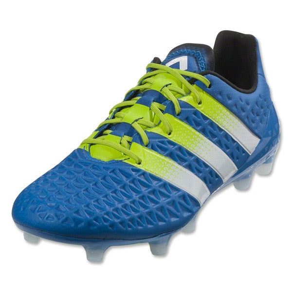 adidas Ace 16.1 FG/AG - Shock Blue/Semi Solar Slime Mens Firm Ground Mens 13 Shoblu/Sesosl/Ftwwht - Third Coast Soccer