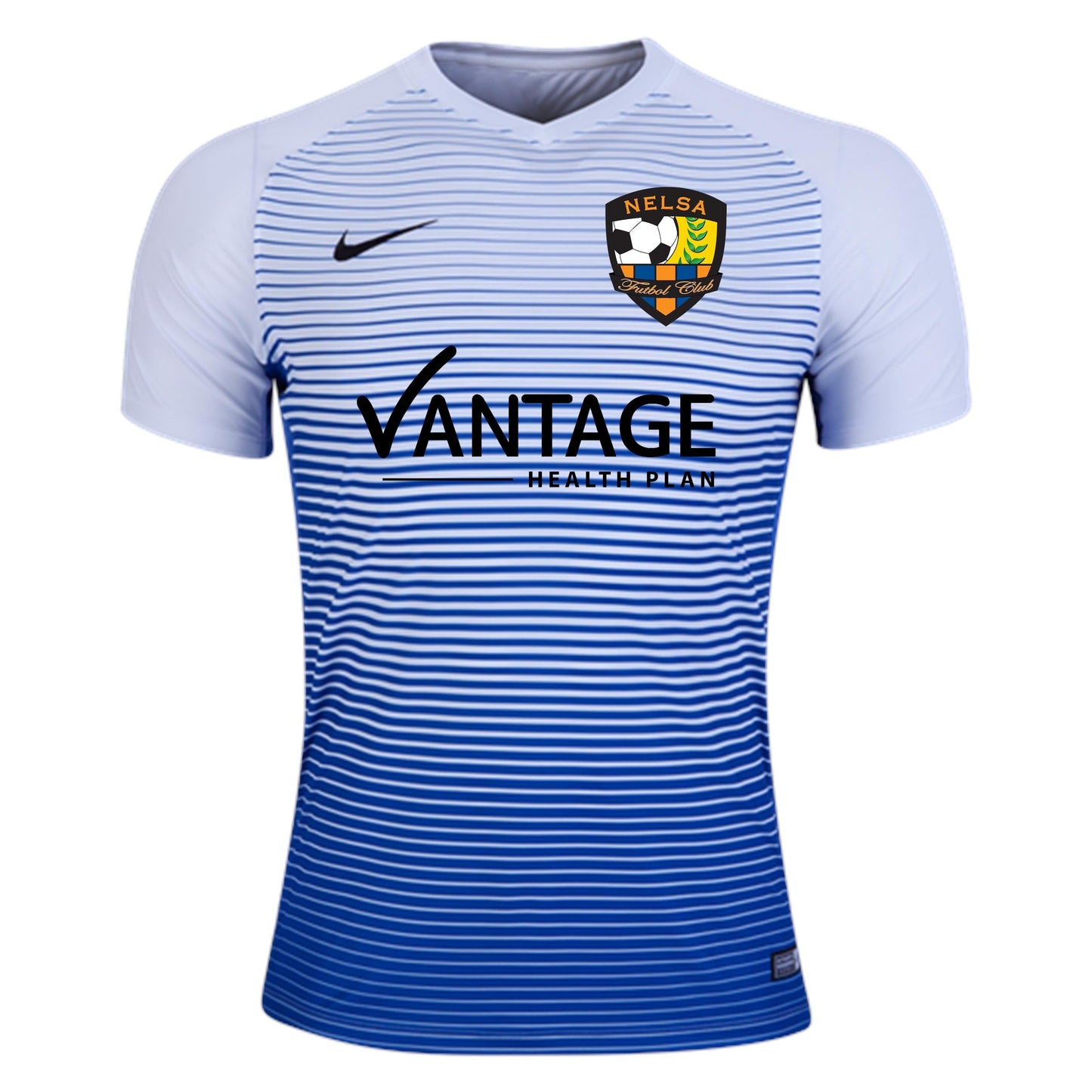 Nike NELSA Men's Precision IV Jersey NELSA White/Game Royal Mens Medium - Third Coast Soccer