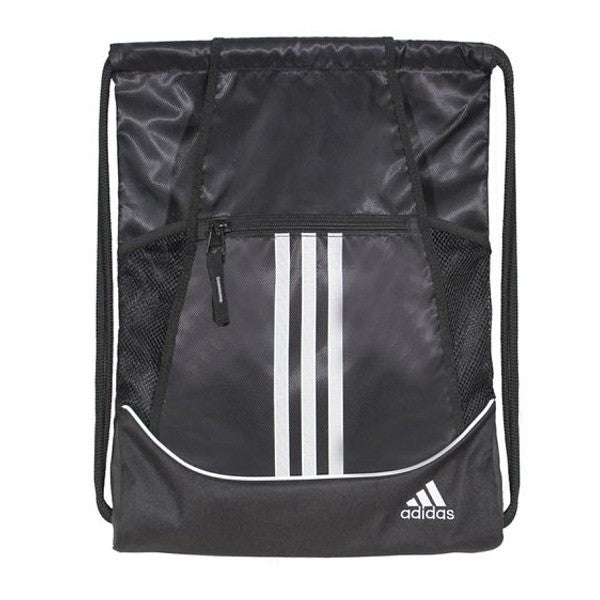 adidas Alliance II Sackpack - Black Equipment   - Third Coast Soccer