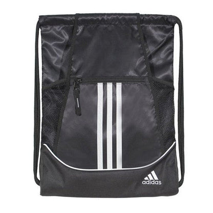 adidas Alliance II Sackpack - Black Equipment   - Third Coast Soccer