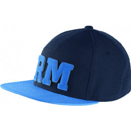 adidas Real Madrid Fitted Cap - Collegiate Navy/ Bold Orange Hats   - Third Coast Soccer