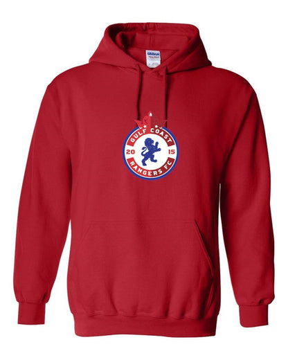 Rangers Hooded Sweatshirt - Royal or Red Gulf Coast Rangers   - Third Coast Soccer