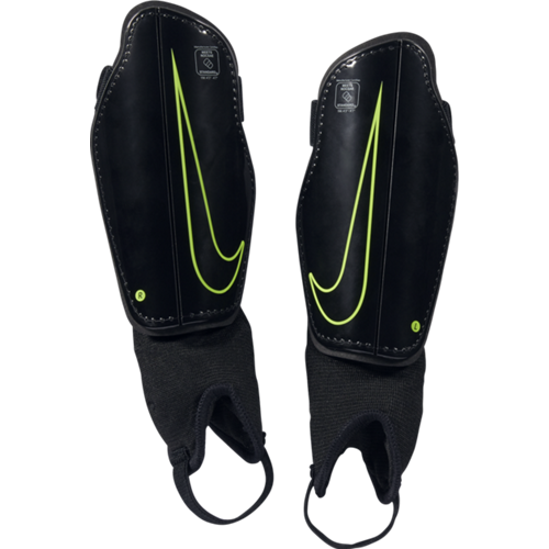 Nike Youth Charge 2.0 Shinguard Youth Shinguards Black/Black/Volt Small - Third Coast Soccer