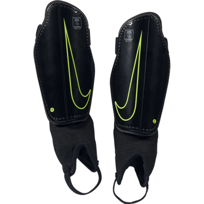 Nike Youth Charge 2.0 Shinguard Youth Shinguards Black/Black/Volt Small - Third Coast Soccer