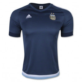 adidas Argentina Away Jersey 15/16 Jerseys Large Nightmarine/White/Lightblue - Third Coast Soccer