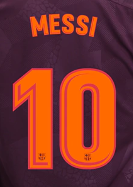 SID FC BARCELONA SETS 17/18 Replica Hero Printing Home Suarez 9 - Third Coast Soccer
