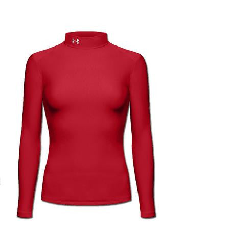 Under Armour Coldgear Longsleeve Mock Training Wear Xsmall Navy - Third Coast Soccer