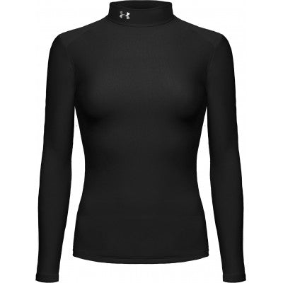 Under Armour Coldgear Longsleeve Mock Training Wear Xsmall Purple - Third Coast Soccer