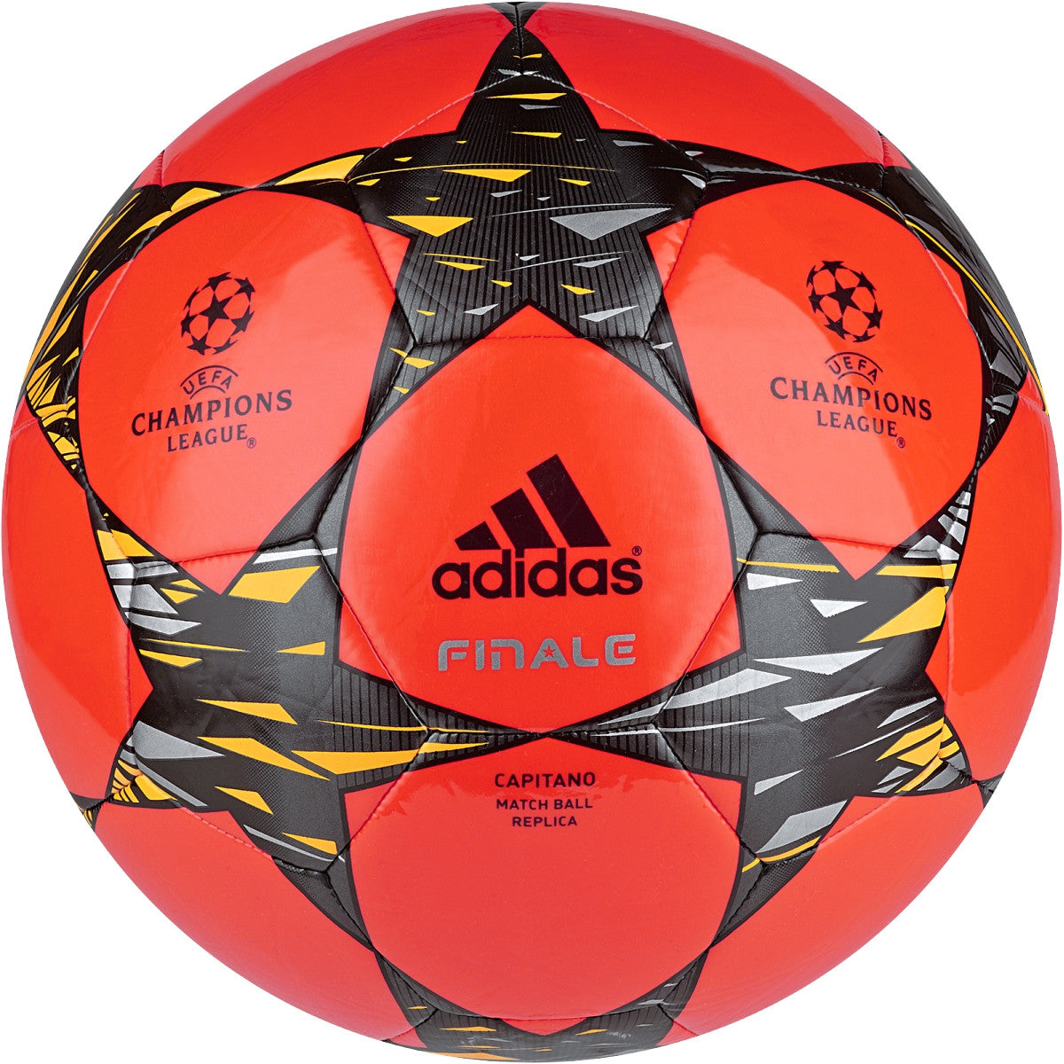 adidas Finale 14 Captiano Ball - Solar Red/Grey Metallic/Solar Gold Balls 4 Solarred/Greymetallic/Solargol - Third Coast Soccer