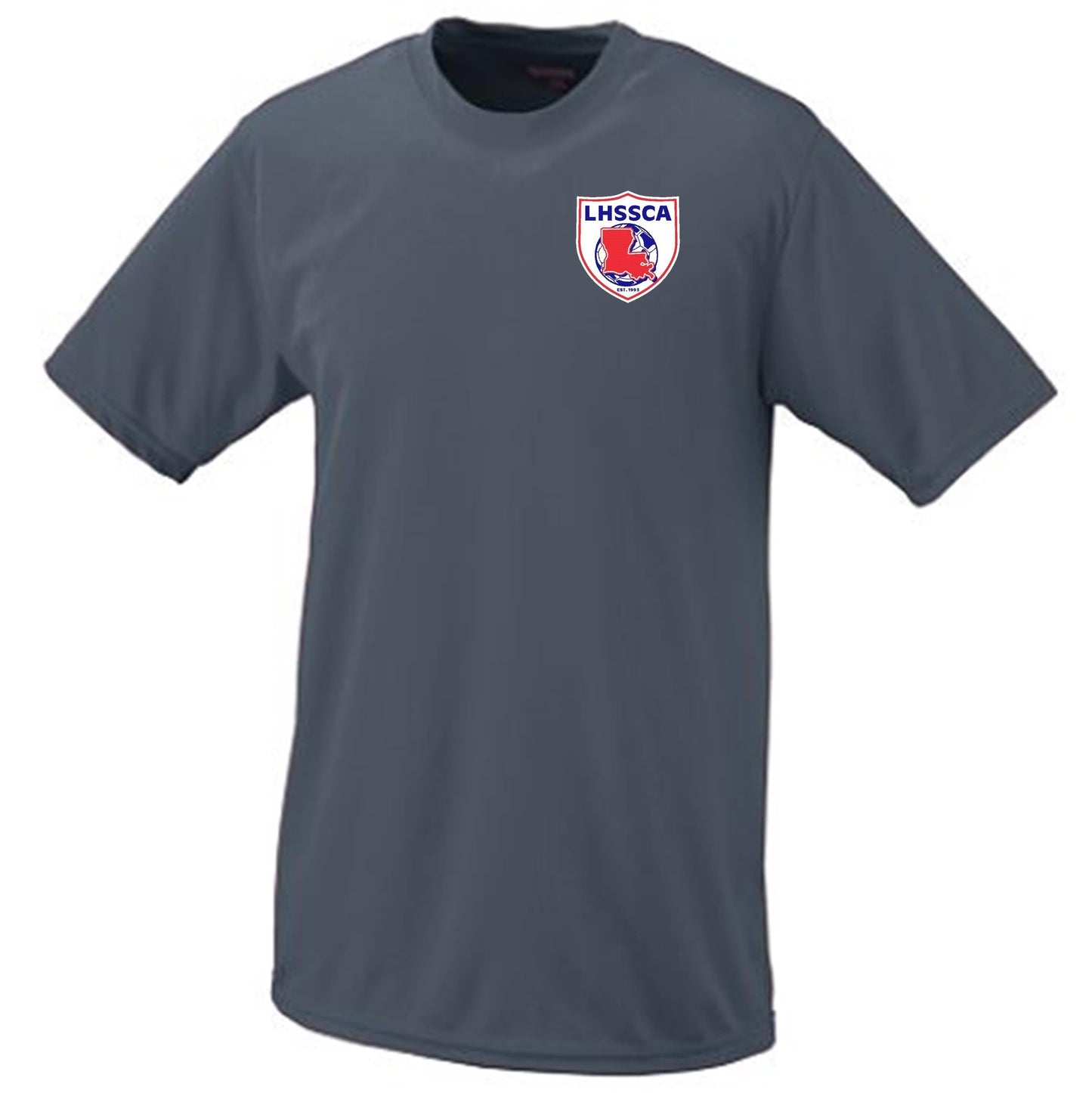 LHSSCA A4 PERFORMANCE TEE LHSSCA Black Large - Third Coast Soccer