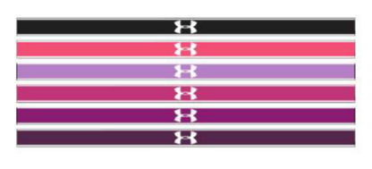 UA Mini Headband 6-Pack Player Accessories   - Third Coast Soccer