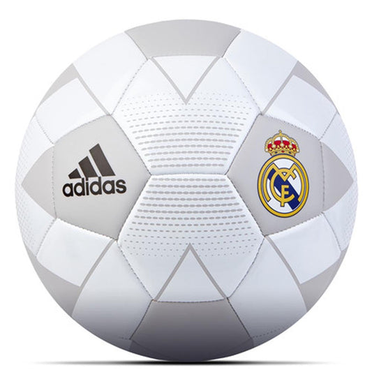 adidas Real Madrid Mini Ball 18/19 Balls Cream White/Grey One/Black Size 1 - Third Coast Soccer
