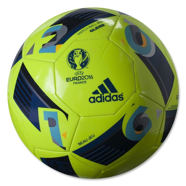 adidas Euro16 Glider - Slime Green/Silver Metallic/Dark Grey Balls Sgreen/Silvmt/Dkgrey 3 - Third Coast Soccer