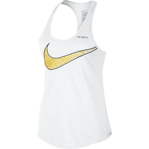 Nike Graphic Women's Football Tank International Replica White Small - Third Coast Soccer