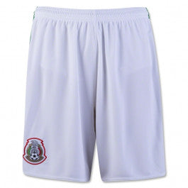 adidas Mexico Home Short 2016 Shorts Men'S Medium White/Green - Third Coast Soccer