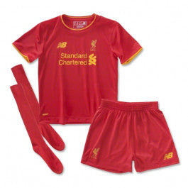 New Balance Liverpool Mini Kit 16/17 Club Replica High Risk Red 6T-7T - Third Coast Soccer