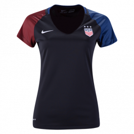 Nike USA Women's 2016 Away Jersey International Replica Black/Game Royal/Challenge Red Womens Small - Third Coast Soccer