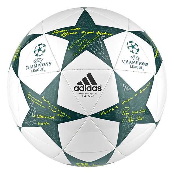 adidas Finale 16 Capitano - White/Vapor Steel/Tech Green Balls White/Vaporsteel/Techgreen 5 - Third Coast Soccer