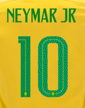 Brasil 2018 Player Kit Replica Hero Printing Home Firmino 20 - Third Coast Soccer