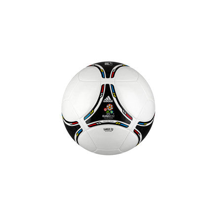 adidas Euro 2012 Mini Ball - White/Black Balls 1 White/Black - Third Coast Soccer