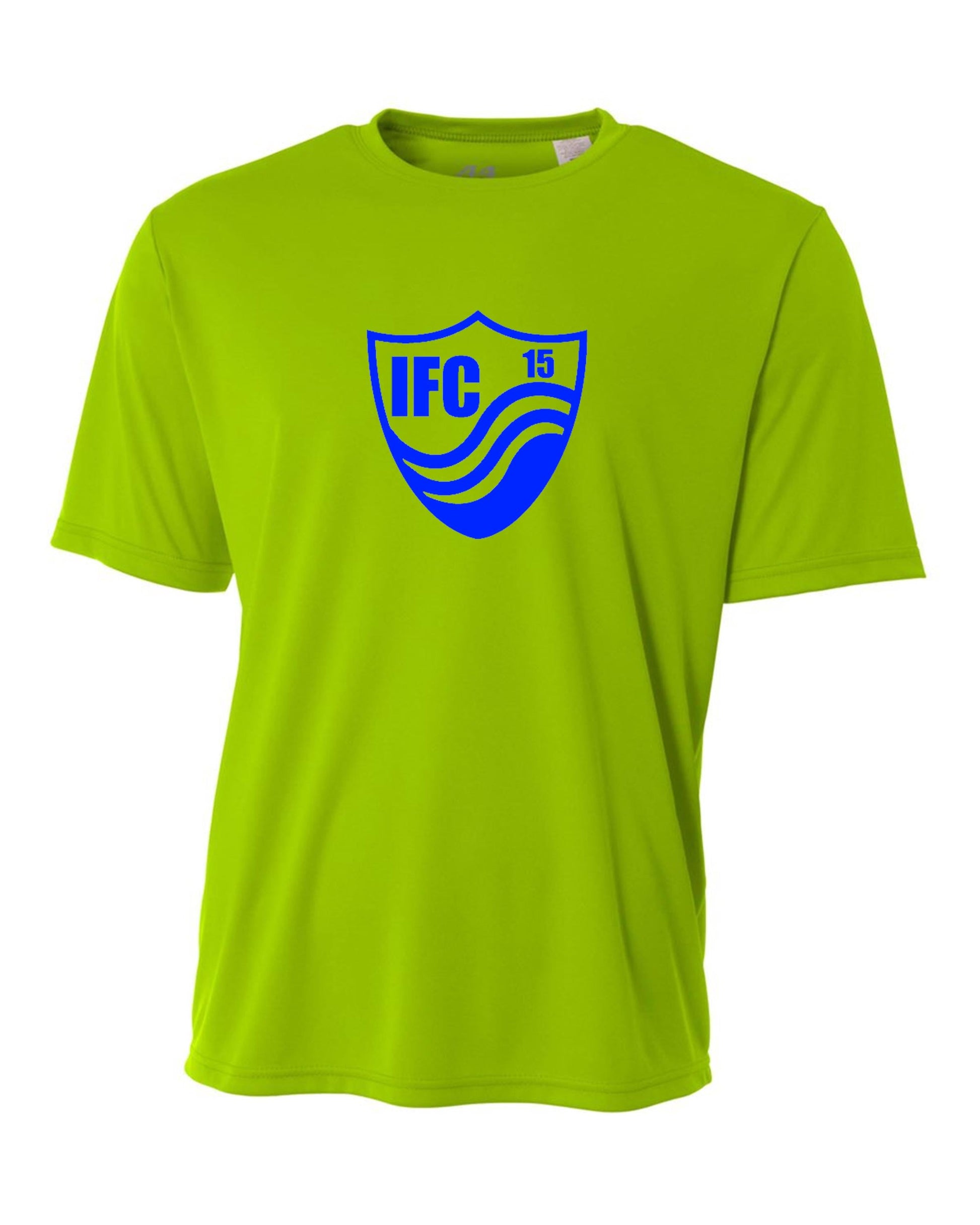 A4 IFC Youth Training Jersey Training Wear Lime Youth Extra Large - Third Coast Soccer