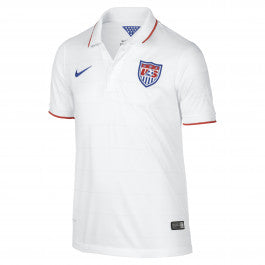 Nike Usa Home Jersey 14/15 International Replica Football White/Game Royal Medium - Third Coast Soccer